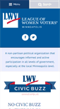 Mobile Screenshot of lwvmpls.org
